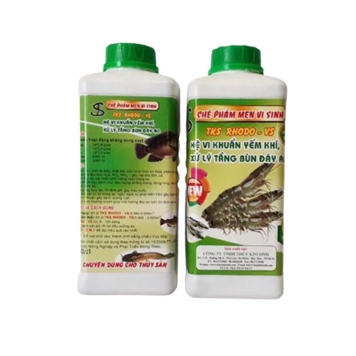 Men vi sinh Khử bùn đáy ao hồ đen thối: RHODO Men vi sinh Khử bùn đáy ao hồ đen thối: TKS Rhodo