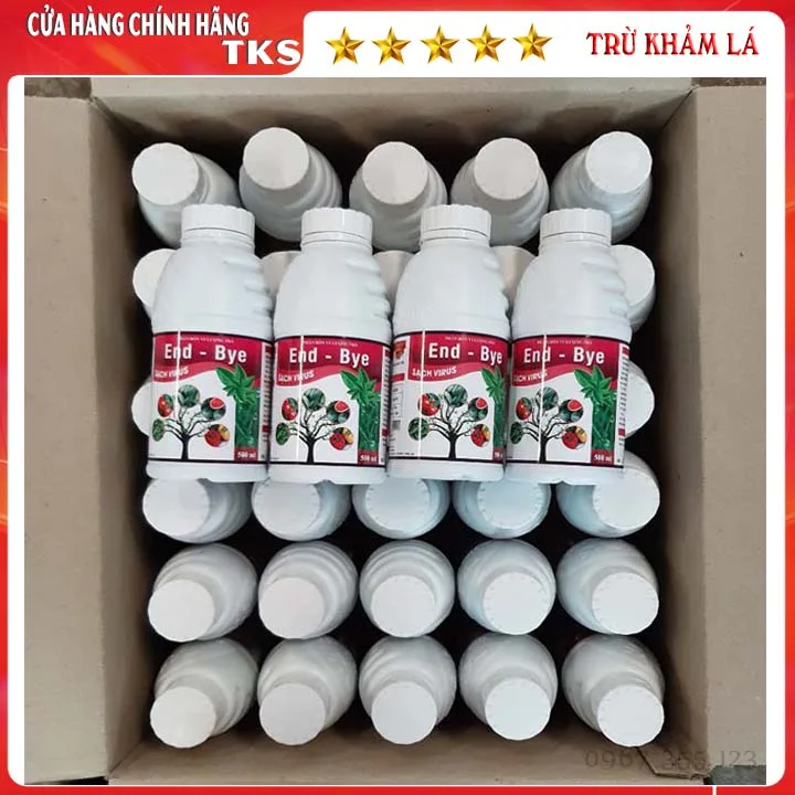 ENDBYE: Chế Phẩm Đặc Trị Virus Khảm Lá, Xoăn Chùn Ngọn ENDBYE: Chế Phẩm Đặc Trị Virus Khảm Lá, Xoăn Chùn Ngọn - Hình ảnh 2