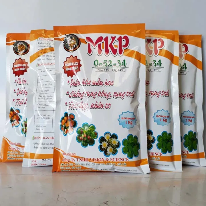 Phân bón lá MKP 0-52-34: Phân hóa mầm hoa, chặn đọt - Hình ảnh 3