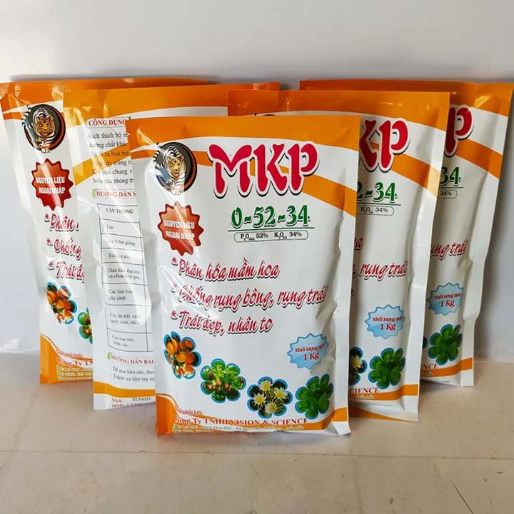 Phân bón lá MKP 0-52-34: Phân hóa mầm hoa, chặn đọt - Hình ảnh 2