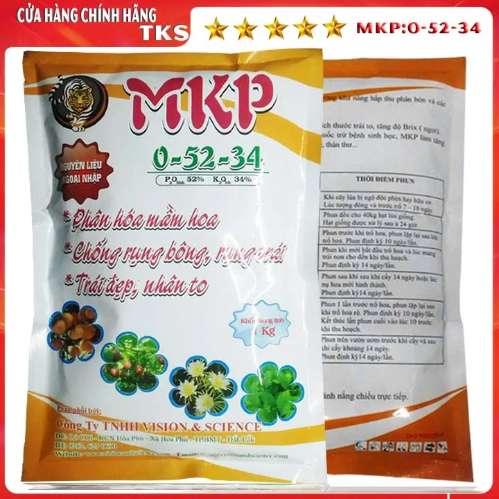 Phân bón lá MKP 0-52-34: Phân hóa mầm hoa, chặn đọt - Hình ảnh 4