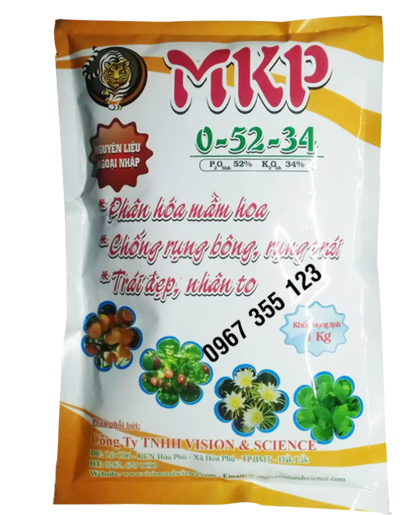 Phân bón lá MKP 0-52-34: Phân hóa mầm hoa, chặn đọt - Hình ảnh 5
