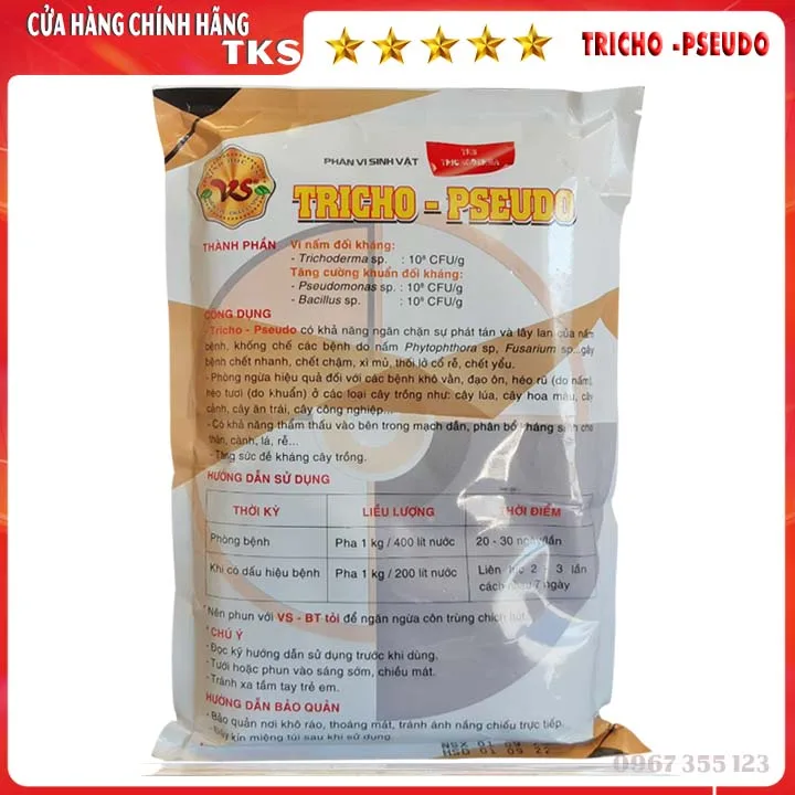 Nấm Tricho - Pseudo: Vi Nấm đối kháng bệnh cho cây trồng - Hình ảnh 3