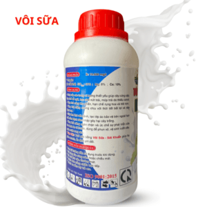 VÔI SỮA: Nâng pH, Hạ Phèn Nhanh, Diệt Khuẩn - Chai 500ml VOI SUA 500ML M 2