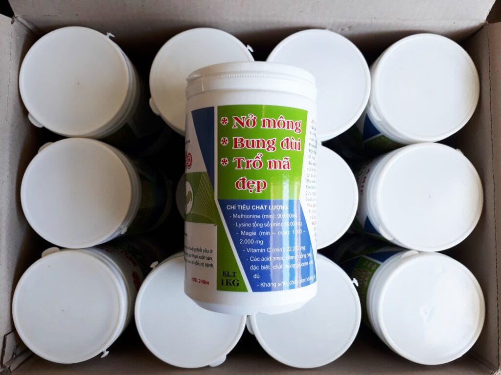 Thuốc siêu tăng trọng cho gà, vịt, heo, bò,...: AMIC SIÊU VỖ BÉO