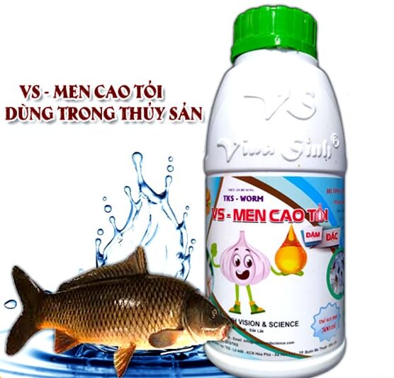 Men cao tỏi dùng cho Chăn Nuôi và Thủy Sản (Chai 500ml)