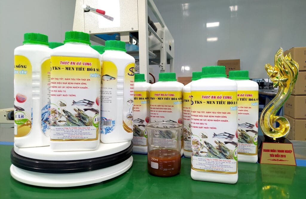 Men tiêu hóa sống cho Tôm Cá (Chai 1 lít)