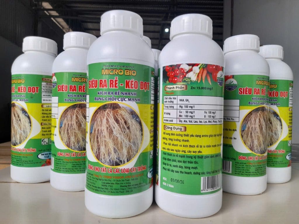 Siêu ra rễ - kéo đọt: Kích rễ mạnh, Bung chồi nhanh