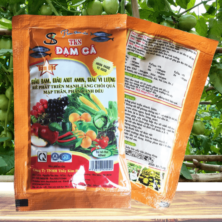 Đạm cá đậm đặc 40ml: Tổng hợp các chất điều hòa sinh trưởng