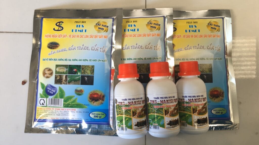 [Bộ Đôi] Thuốc trị Bọ Trĩ, Rệp Trắng, Nhện Đỏ, Rầy,...