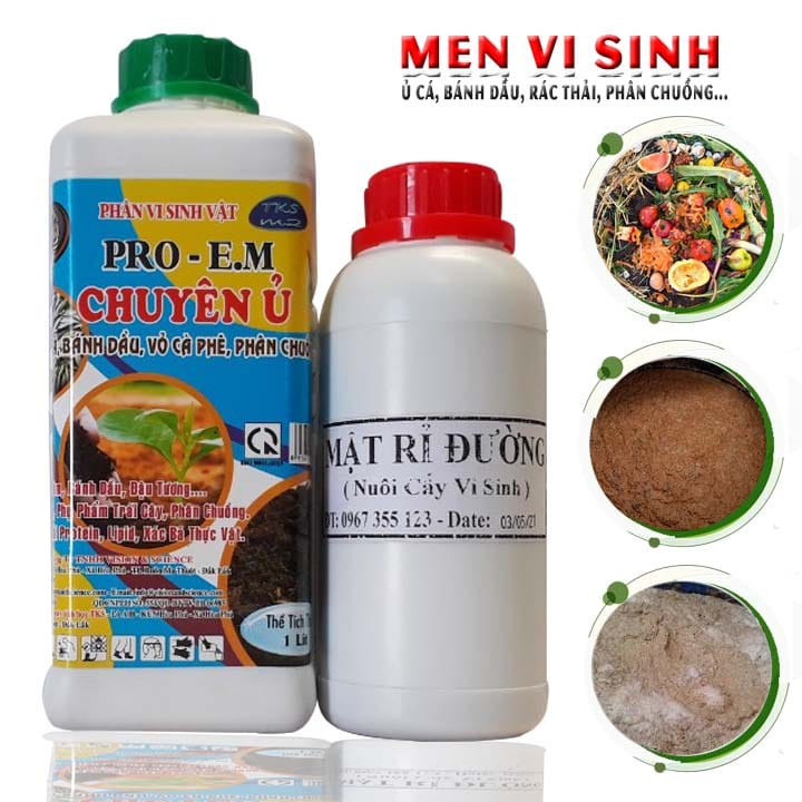 Chế phẩm PRO EM Ủ cá, vỏ cà phê, phân chuồng, rác thải,.. Chế phẩm PRO EM Ủ cá, vỏ cà phê, phân chuồng, rác thải,..