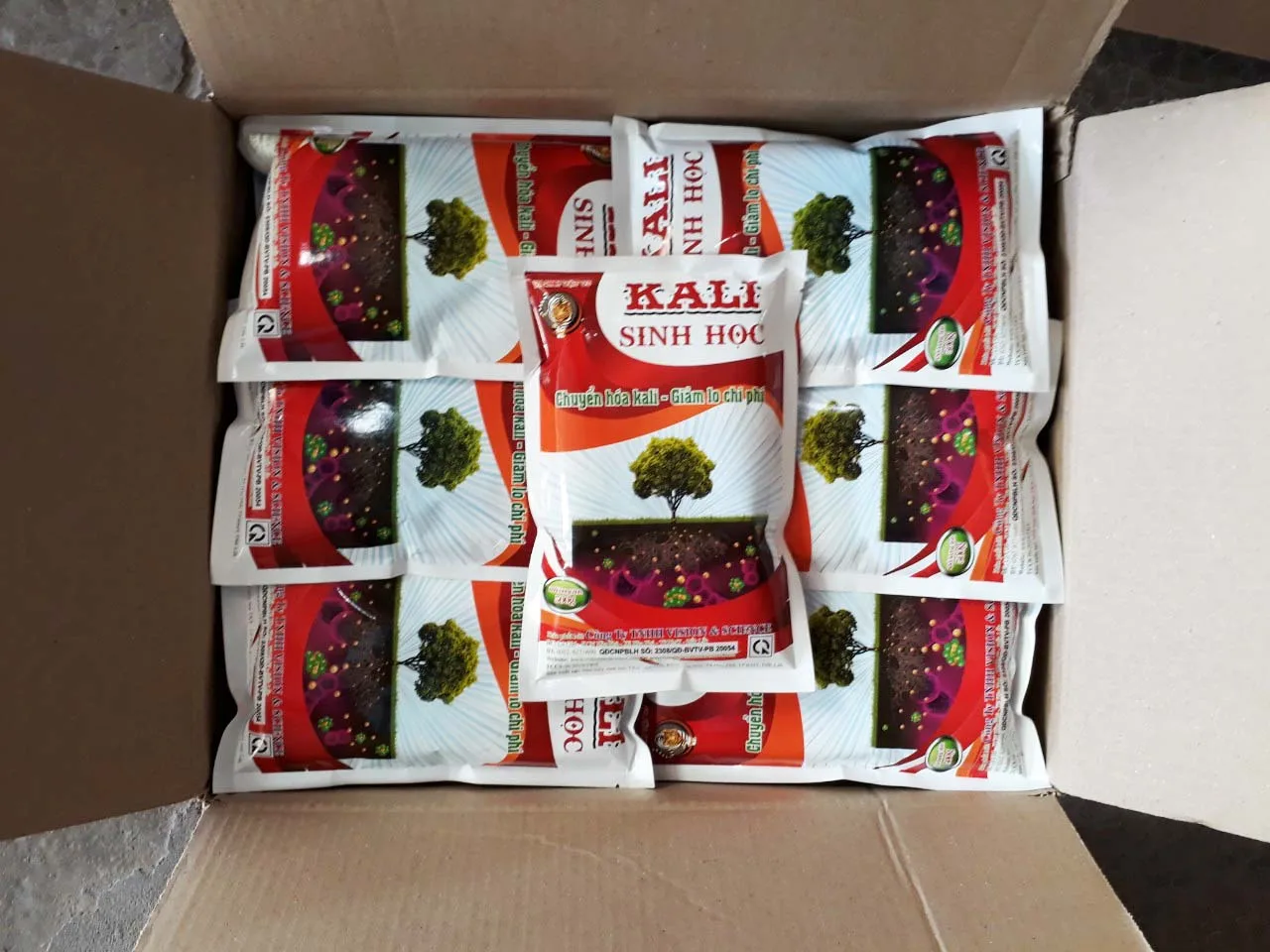 Combo Đạm Lân Kali Sinh Học gói 500g Combo Đạm Lân Kali Sinh Học gói 500g - Hình ảnh 4