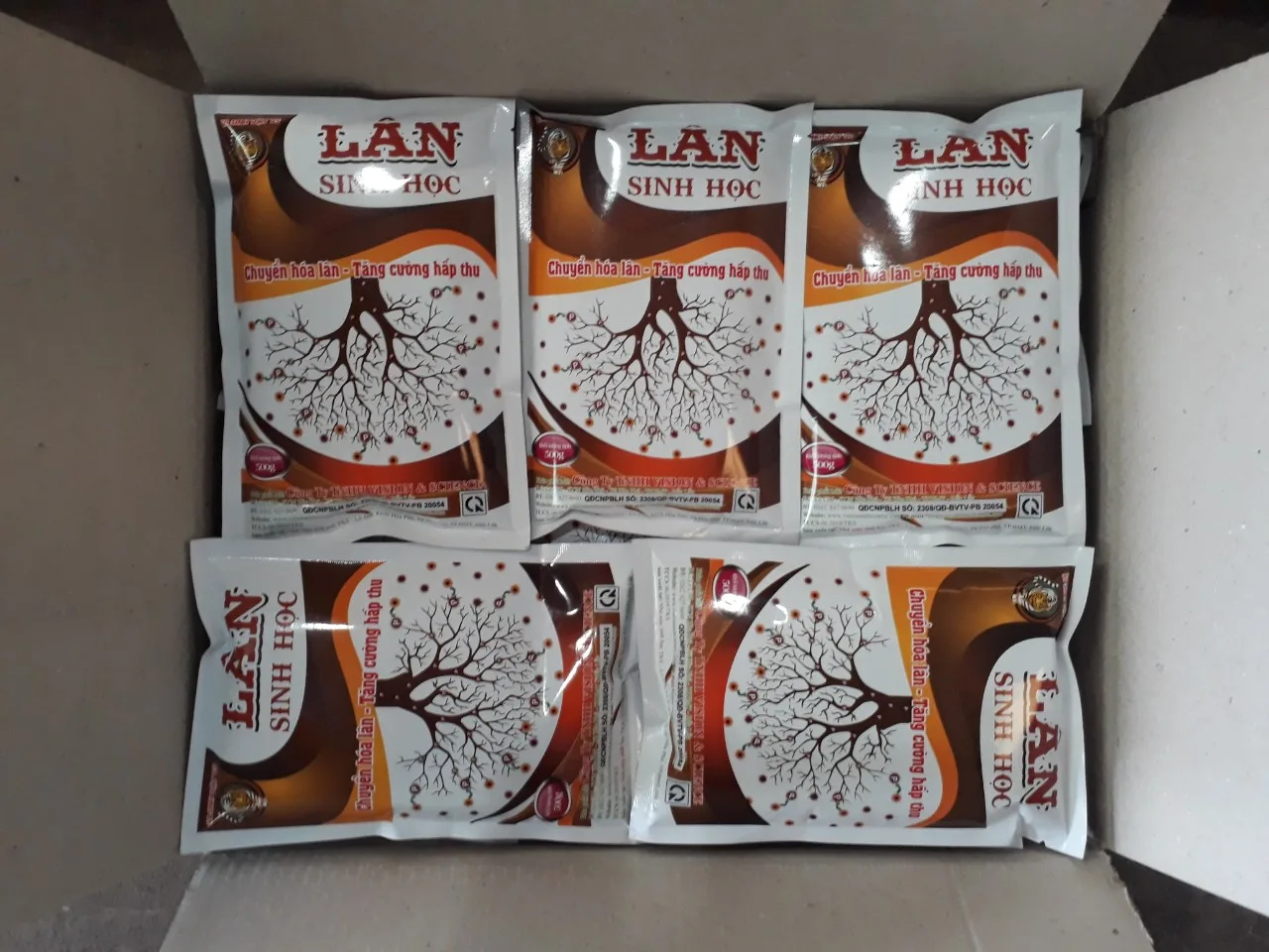 Combo Đạm Lân Kali Sinh Học gói 500g Combo Đạm Lân Kali Sinh Học gói 500g - Hình ảnh 3
