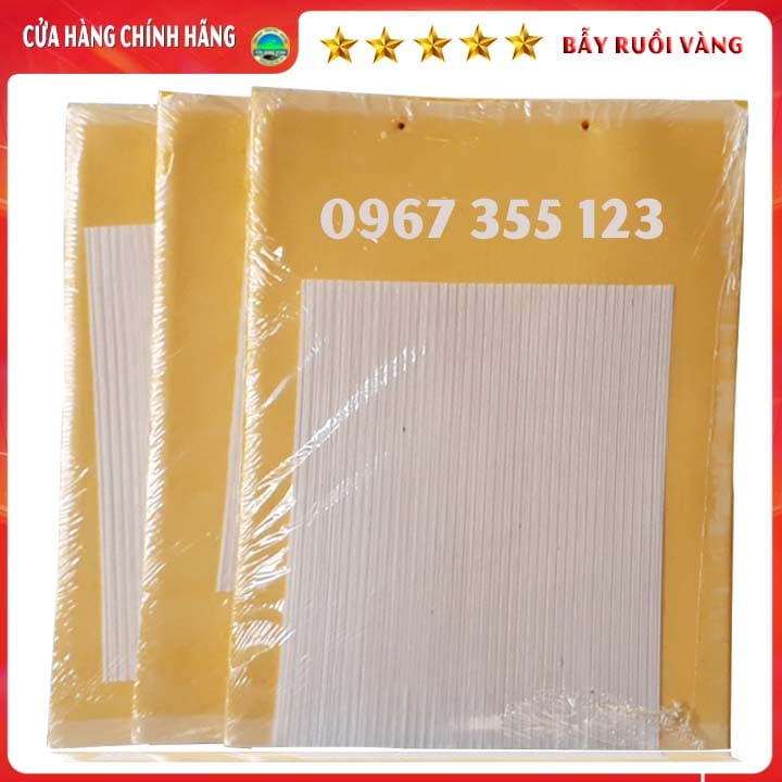 [Xấp 20 Miếng] Miếng dán Ruồi vàng, Côn Trùng Chích Hút