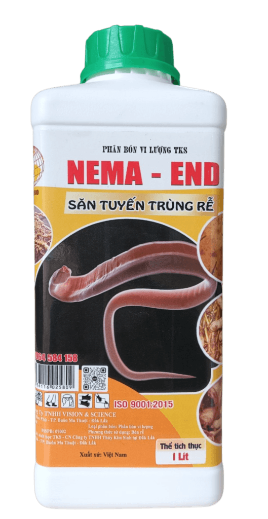 Thuốc đặc trị Tuyến Trùng cho Cà phê, Sầu riêng: NEMA END