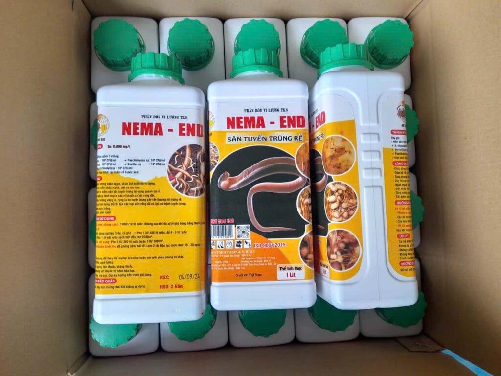 Thuốc đặc trị Tuyến Trùng cho Cà phê, Sầu riêng: NEMA END