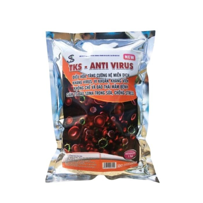 Anti Virus: Thuốc kháng Virus, Ngừa LMLM, tai xanh ,... TKS Anti Virus: Thuốc kháng Virus, Ngừa LMLM, tai xanh ,...