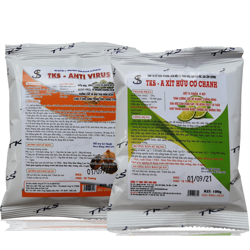 ANTIVIRUS: Kháng Virus, Vi Khuẩn Cho Chăn Nuôi Thủy Sản