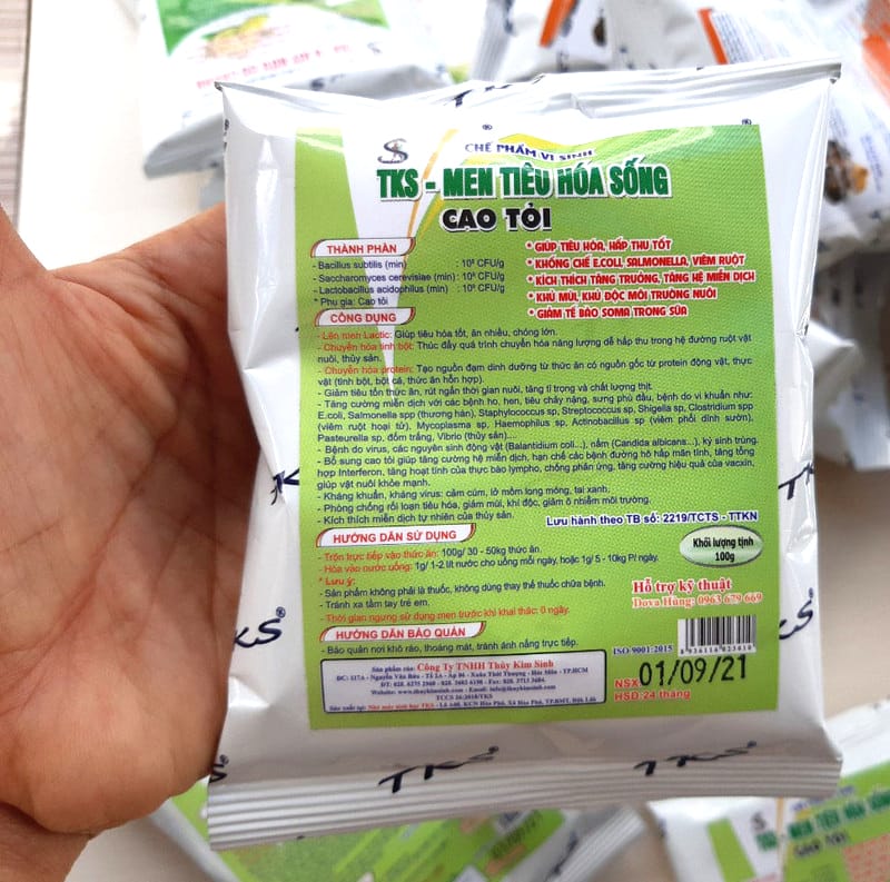 Men Tiêu Hóa Sống - Men Cao Tỏi: Giúp tiêu hóa tốt