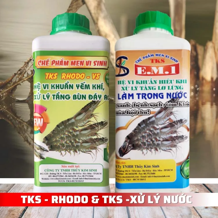 [Bộ 3] Vi Sinh Làm Trong Nước Ao Hồ Nuôi Tôm Cá Thủy Sản - Hình ảnh 4
