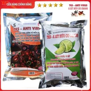 Hỗ Trợ Kháng Virus Vật Nuôi TKS – Trị Tai Xanh, Lở Mồm Long Móng