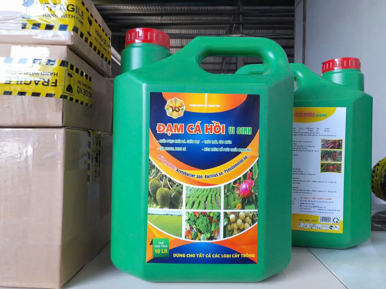 Đạm Cá Hồi Vi Sinh- Can 10 Lít Đạm Cá Hồi Vi Sinh- Can 10 Lít - Hình ảnh 2