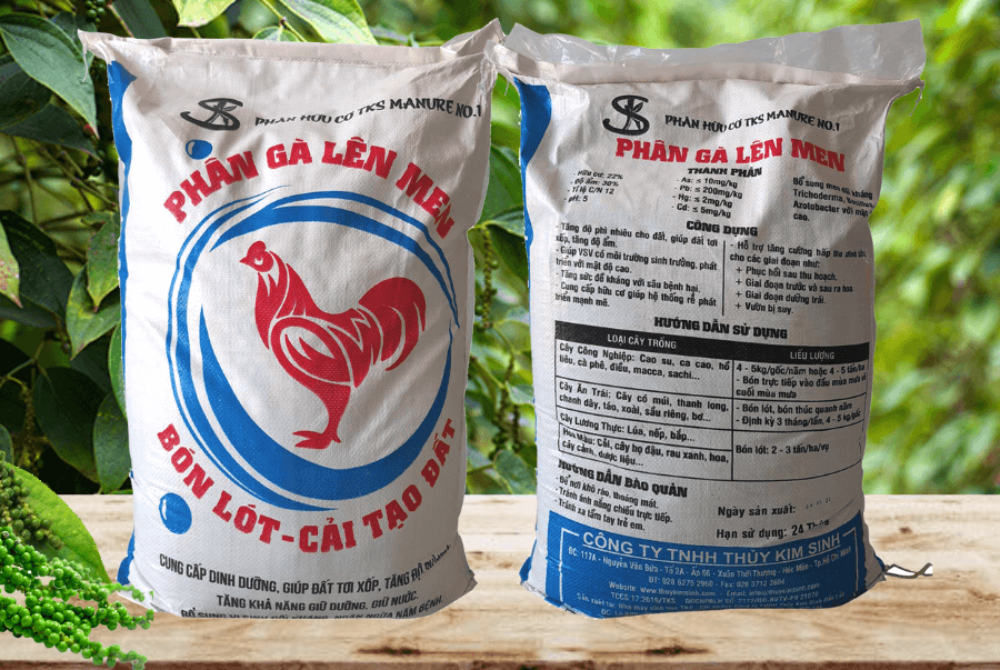 Phân Gà Lên Men TKS - Cải Tạo Đất, Phục Hồi Đất Bạc Màu