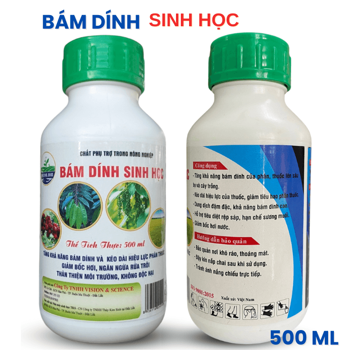 Chất Phụ Trợ Trong Nông Nghiệp - Bám Dính Sinh Học