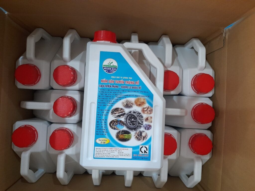 Đặc Trị Tuyến Trùng - Nấm Săn Tuyến Trùng - Bứu Rễ U Sưng