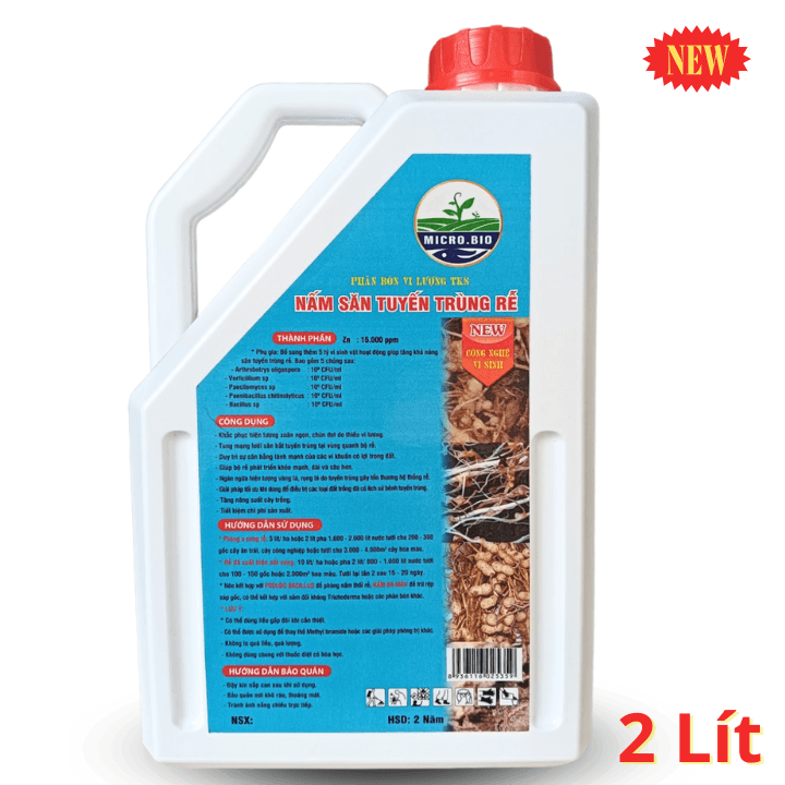 Đặc Trị Tuyến Trùng - Nấm Săn Tuyến Trùng - Bứu Rễ U Sưng