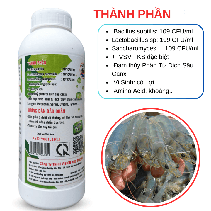 Dịch Đạm Sâu Canxi Siêu Vỗ Béo Cho Tôm, Cá, Lươn, Ếch,...