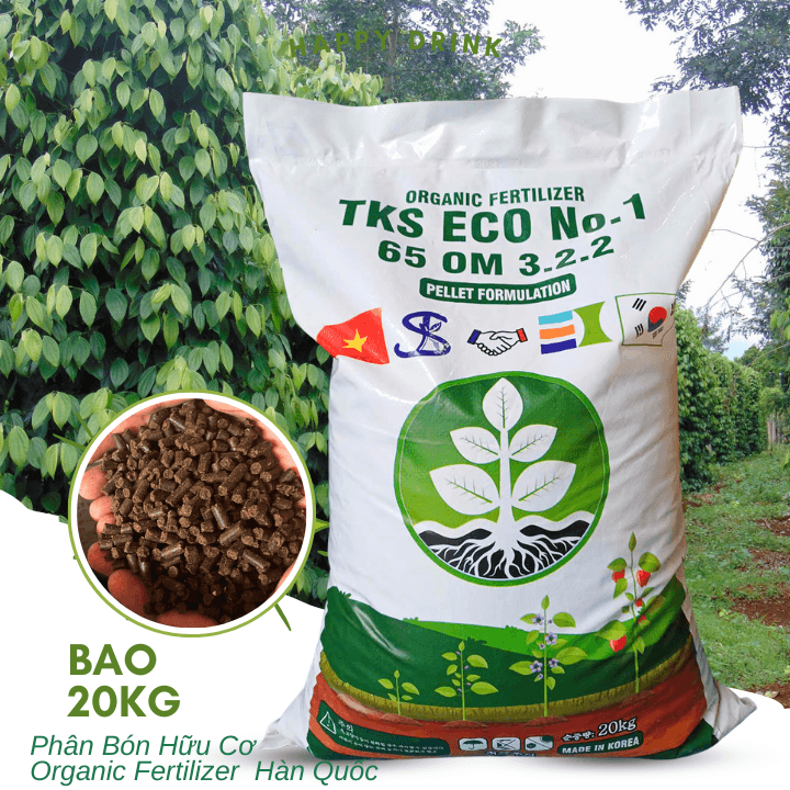 Phân Hữu Cơ Organic Hàn Quốc - Phân Gà Lên Men