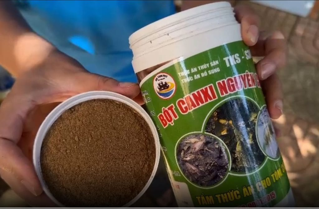Bột Đạm Sâu Canxi - Thức Ăn Bổ Sung Thủy Sản