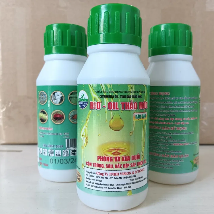 Tinh Dầu Thảo Mộc Trừ Sâu Bio Oil - Xua Đuổi Côn Trùng Hiệu Quả Tinh Dầu Thảo Mộc Trừ Sâu Bio Oil - Xua Đuổi Côn Trùng Hiệu Quả - Hình ảnh 4
