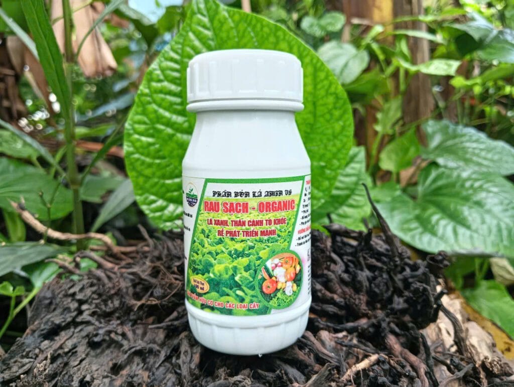 Phân Bón Lá RAU SẠCH Organic Xanh Lá, Mập Cành, Trái Lớn Nhanh