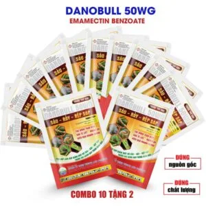 DANOBULL 50WG Trừ Sâu, Rầy, Rệp, Bọ Xít Muỗi Hoạt Chất Emamectin Benzoate